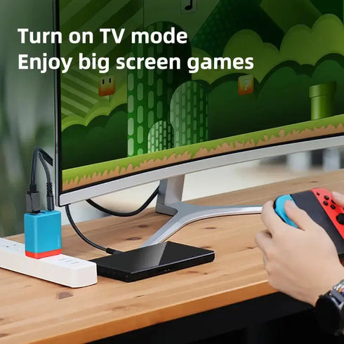 Switch GaN Fast Charger & Dock Station 65W